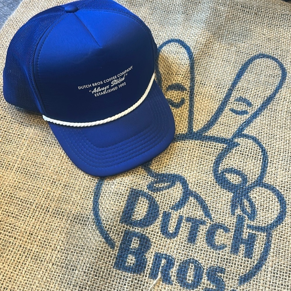 ✌️NWT “Always Stoked” Dutch Bros Hat